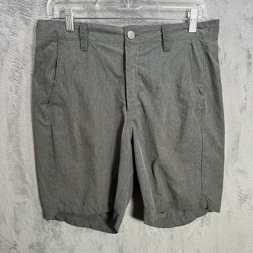 Free Fly Shorts Mens 30 Chino Athletic Stretch Hybrid‎ Flat Front Golf HIking